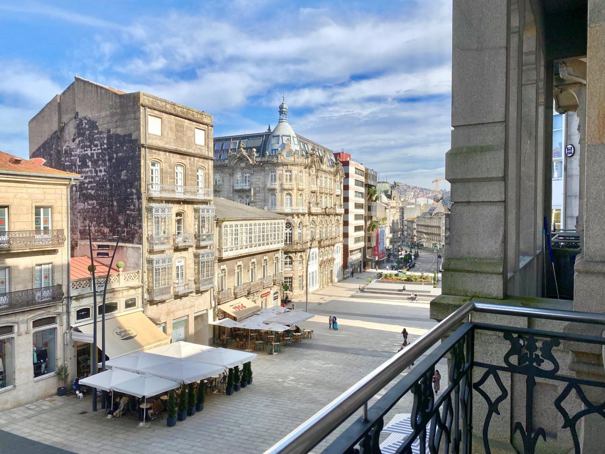 Ferienwohnung Puerta Del Sol - Vigo Centro Exterior foto